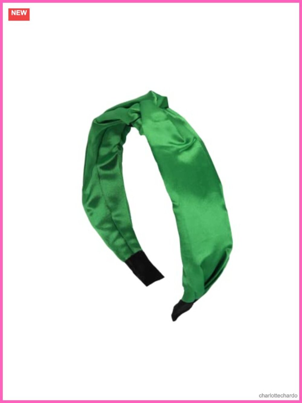 Satin Twist Knot Turban Headband for Women